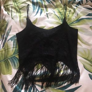 Fringe Crop Top